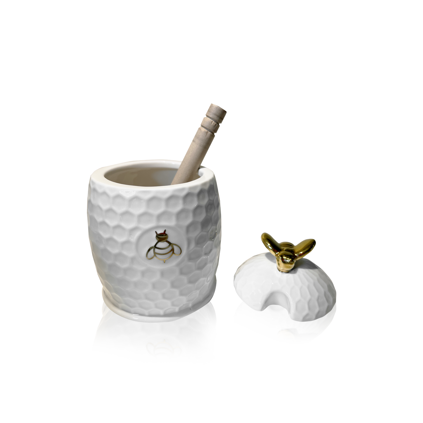 Api-Box – Elegante confezione regalo con 2 tipi di miele e un vasetto di miele
