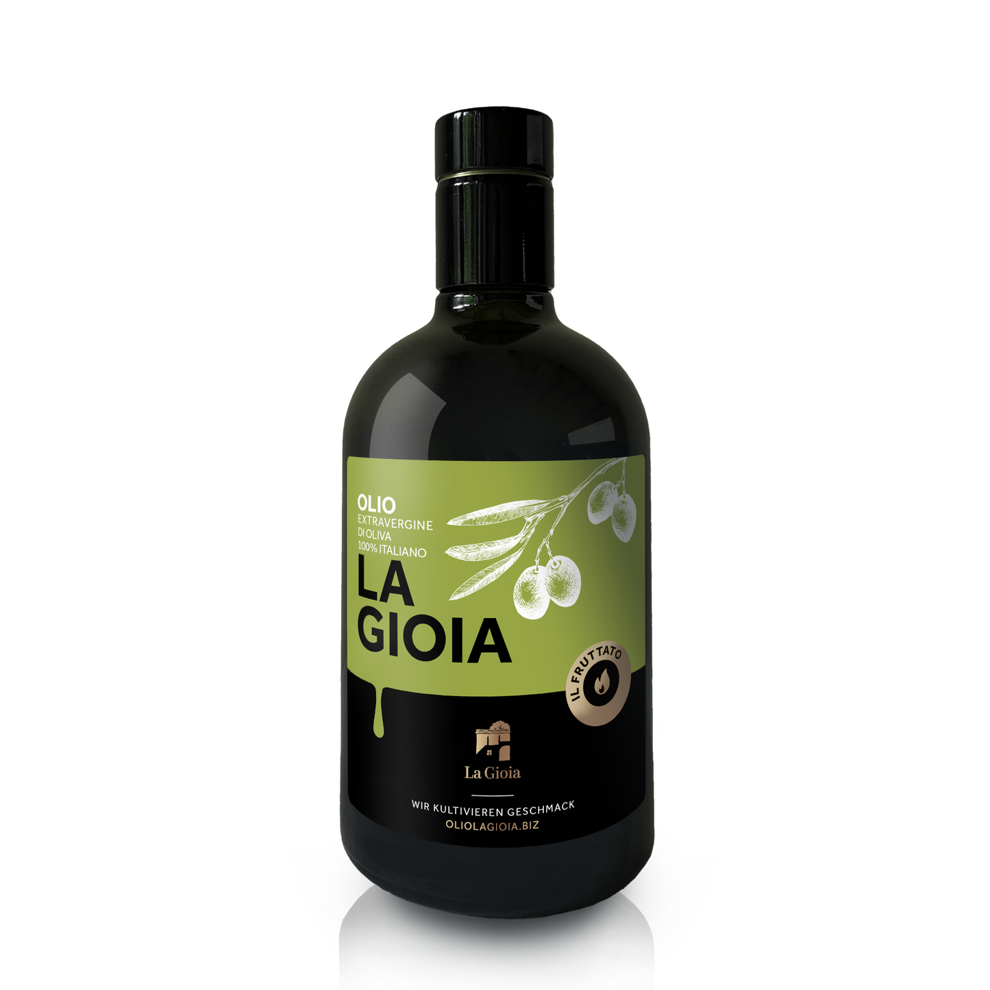 Olio extra vergine Il Piccante – Bottiglia da 500 ml (confezione da 6 pezzi)