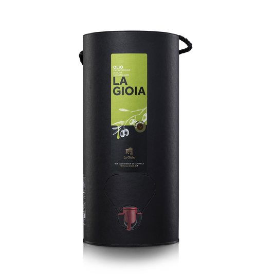 Olio extra vergine Il Delicato – Bottiglia da 500 ml (confezione da 6 pezzi)
